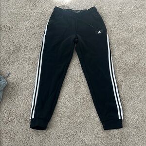 Adidas Kids Black Track Pants
